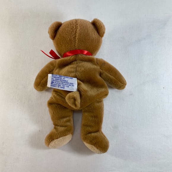 Mary Meyers Toys Vtg Mary Meyer 996 Brown Teddy Bear 7 Bean Bag